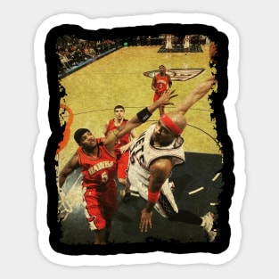 Vince Carter Gets Up in A Game vs The Atlanta Hawks Sticker